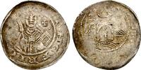 Würzburg Bistum: Pfennig Gottfried von Spitzenberg-Helfenstein 1186-1190 VF