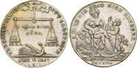 Not und Teuerung: Versilberte Bronzemedaille a. d. Teuerung -
