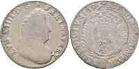 Frankreich: 1/2 Ecu Riom Ludwig XIV, 1643-1715: -