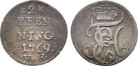 Fulda Bistum: 2 Pfennig 1769 Heinrich VIII. von Bibra, 1759-1788: VF selten !!