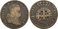 Portugal: 40 Reis Joao VI, 1816-1826: -