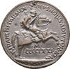 Einseitige Bronzegußmedaille. Kein Original 1471 Italien San Secondo Contea: Pier Maria Rossi il Magnifico, 1413-1482: ss