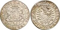 Bremen Stadt: 1/4 Taler mit Titel Ferd. III. 1651 VF