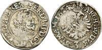 Habsburg: 3 Kreuzer Prag 1624 Leopold I, 1657-1705: VF