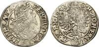 Habsburg: 3 Kreuzer Prag 1643 Ferdinand III, 1637-1657: VF leichte Prägeschwächen, selten !!