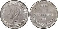 Habsburg: Zinnmedaille auf Johann von Österreich Franz Joseph I, 1848-1916: -