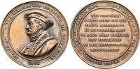 Hessen Kassel: Bronzemedaille Friedrich Wilhelm I, 1847-1866: -