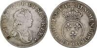 Frankreich: 1/10 Ecu Straßburg 1716 BB Ludwig XV, 1715-1774: VF