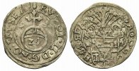 Schleswig, Holstein: Adolf XIII., 1581-1601. Groschen (1/24 Taler) 1594 Altona. VF