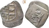 Salzburg Erzbistum: Pfennig o.J. Friedrich IV. Truchseß von Emmersberg, 1441-1452 oder Sigismund I, 1452-1461: VF Randfehler