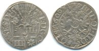 Schleswig Holstein Schauenburg Doppelschilling zu 1/16 Taler 1609 VF