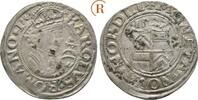 Nördlingen Reichsmünzstätte: 1/2 Batzen mit Titel Karls V. Eberhard IV, 1503-1535: -