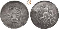 Coburg Thüringische Landgrafschaft: Pfennig nach Würzburger Schlag Friedrich III. der Strenge, 1353-1381: VF