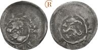 Coburg Thüringische Landgrafschaft: Pfennig nach Würzburger Schlag Friedrich III. der Strenge, 1353-1381: VF