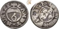 Lippe Detmold: 1/6 Mariengroschen ( Pfennig ) Friedrich Adolf, 1697-1718: -