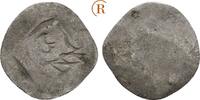 Pfalz Oberpfalz: Einseitiger Pfennig nach Regensburger Art Rupert II. bis III, 1390-1407: -