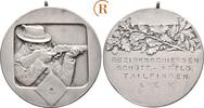 Tailfingen Stadt: Versilberte Schützenmedaille o.J. um 1925 EF