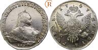 Russland: Rubel St. Petersburg 1747 Elisabeth I, 1741-1761: EF / UNC- kleiner Kratzer, seltene Erhaltung !!