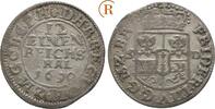 Preussen: 1/12 Taler Stargard 1690 SD Friedrich III, 1688-1701: VF