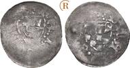 Henneberg Grafschaft: Pfennig auf Würzburger Schlag. Schmalkalden Heinrich X, 1372-1405: VF