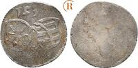 Sachsen: Einseitiger Pfennig Annaberg Johann Friedrich und Georg, 1534-1539: -