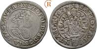 Habsburg: 6 Kreuzer Kremnitz 1673 KB Leopold I, 1657-1705: VF