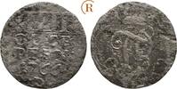 Preussen: 4 Pfennig Aurich 1766 D Friedrich II. der Große, 1740-1786: ss-s, selten !!