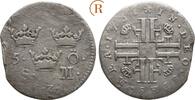 Schweden: 5 Öre 1731 Friedrich I, 1720-1751: VF- Randfehler