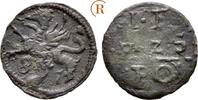 Pommern Stettin: Pfennig 1587 Johann Friedrich, 1569-1600: VF