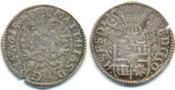 Schleswig Holstein Schauenburg Doppelschilling 1615. Altona  VF kl. Sf. am Rand