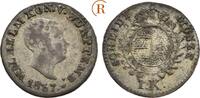 Württemberg: 1 Kreuzer 1837 W aus 1827 W Wilhelm I, 1816-1864: VF+ interssanter Stempel !!
