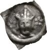 Vierzipfliger Pfennig  Schweiz Basel Bistum: Bischof Gerhard von Vuippens, 1310-1325: ss