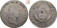 Sachsen: 2/3 Taler Dresden mit Napoleonrand 1810 SGH Friedrich August I, 1806-1827: VF
