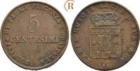 Italien Parma: 5 Centesimi Maria Luigia, 1815-1847: -