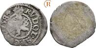 Böhmen: Einseitiger Weißpfennig Kuttenberg Rudolph II, 1576-1612: -