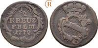 Baden: 1/2 Kreuzer 1772 Karl Friedrich, 1738-1806: VF