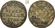 Sachsen Hildburghausen: 1/48 Taler 1788 Friedrich, 1784-1826: VF-EF