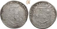 Solms Rödelheim: 60 Kreuzer ( Gulden ) Rödelheim 1675 Johann August, 1665-1680: VF kl. Kratzer