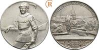 Konstanz Stadt: Schützenmedaille o.J. VF-EF mattiert, entfernter Tragehenkel