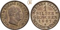 Preussen: 1 Silbergroschen Berlin 1867 A Wilhelm I, 1861-1888: aEF