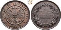Lübeck Stadt: Bronzemedaille von W. Mayer Stuttgart 1879 EF