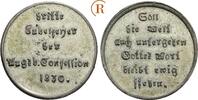 Reformation: Silbermedaille auf 300 Jahre Reformation 1830 UNC-