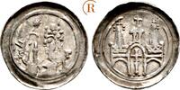 Selz Abtei: Pfennig um 1250 / 1300 Anonym, Zeit der Hohenstaufen, 12./13. Jhrh. EF gute Ausprägung !!