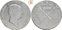Bayern: Kronentaler 1812 Maximilian I. Joseph, 1806-1825: VF-EF Schrötlingsfehler