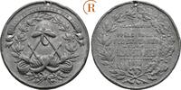 Landau: Zinnmedaille Feuerwehr 1875 VF gelocht