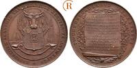 Belgien Antwerpen Stadt: Bronzemedaille Akademie der bildenden Künste o.J. AU