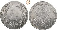 Habsburg: 20 Kreuzer Nagybanya 1796 G Franz II, 1792-1835: VF justiert