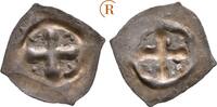 Pfennig, sog. Kolbenpfennig  Schweiz Basel Bistum: Anonym, 1150-1200: ss-vz