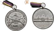 Zinnmedaille auf das 2. dt. Bundesschiessen 1865 Bremen Stadt:  vz am Band