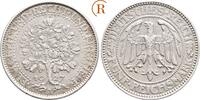Weimarer Republik: 5 Reichsmark Eichbaum 1927 A VF-EF